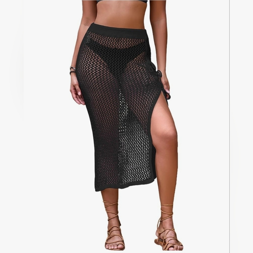 Crochet Beach Cover Up Skirt